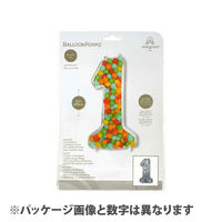 Amscan 44122<バルーンフォームズ.9 シルバー 数字 風船 0203670609 1パック(1枚入)（直送品）