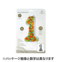 Amscan 44120<バルーンフォームズ.8 シルバー 数字 風船 0203670608 1パック(1枚入)（直送品）