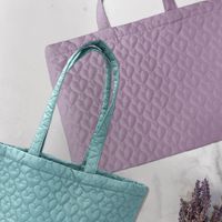 清原 生地 タフタ ハートキルト 135cm巾 6M巻 NRF-05_BR 1巻(6M)（直送品）