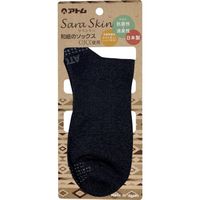 アトム サラスキン先丸ソックスM 黒 5550-1 M BK 1セット(5足) 544-3590（直送品）