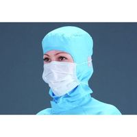 エム・シー・シー MAX CLEAN フード一体型クリーンスーツ ブルー Sサイズ 7825-B-S 1着 410-1116（直送品）