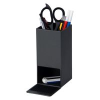 ナカバヤシ w/U ペンスタンド スタンド機能付き スモーキーブラック WU-PS01D 1個