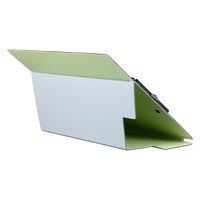 ナカバヤシ w/U スタンドクリップボード A4E ピスタチオグリーン WU-QB-STA4E-G 1セット(1冊×2)