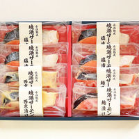 2024年お中元 ダイマツ 氷温熟成　境港サーモン３種セット s-3 1箱（直送品）