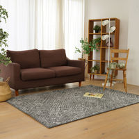 【軒先渡し】スミノエ コンシェルジュ オーダーラグ サザレ 3500×700mm グレー AS-SZR812-GY35070 1枚（直送品）