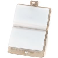 【LAKOLE/ラコレ】 クリアカードファイル グレー