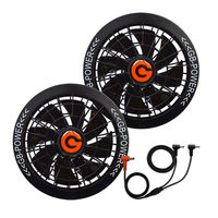 長信ジャパン ファン付きウェア用 ファン GF3 24Vモデル 1個（直送品）