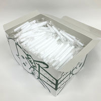 シバセ工業 アルコール検知器用ストロー 8mm×7cm ストレート 個包装 1箱（440本入）