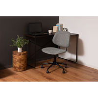 東谷 ROOM ESSENCE デスクチェア グレー PC-79GY 1台（直送品）