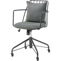 東谷 ROOM ESSENCE デスクチェア グレー PC-81GY 1台（直送品）