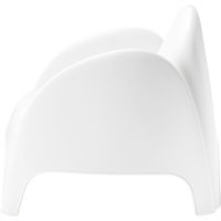 東谷 ROOM ESSENCE ラウンジチェア ホワイト PC-864WH 1台（直送品）