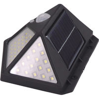 ウィキャン 100球ソーラーセンサーライト WJ-9161 1セット(1個×3)