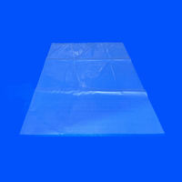 結一産業 アスベスト廃棄袋 中サイズ 透明 Y-BA004 1ケース（100枚）