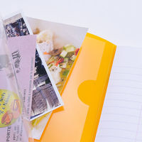 クレールフォンテーヌ KOVERBOOK　NEON カバーブックネオン　ホチ留　17×22　横罫 オレンジ 1冊（直送品）