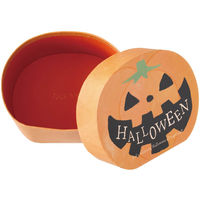 ヘッズ パンプキンハロウィン貼箱ーM(6個) PHW-HBM 1袋(6個入)