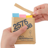 プリントインフォームジャパン インフォ ラベル全面粘着ふせん 75×25mm   1パック(6冊入)