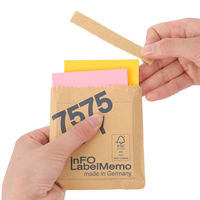 プリントインフォームジャパン インフォ ラベル全面粘着ふせん 75×75mm 20冊(2冊×10パック）