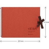 マルマン スケッチブック ヴィフアール水彩紙 荒目 F0 S10VA 1冊