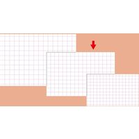 ササガワ ショーカード 中 アミ目入 無字 17-5208 1箱(50枚入)