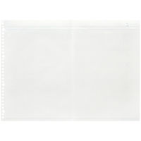 マルマン 書きやすいルーズリーフ ワイド 5mm方眼罫 A4 30穴 15枚 L1197 1冊