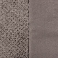 無印良品 再生ポリエステル 鹿の子編み あたたかファイバー まくらカバー 43×63cm用 ダークベージュ 良品計画