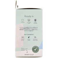 Jorico　Enterprises　BOODY　クルーネックＴシャツ　Mサイズ　ホワイト　1箱