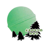 ノルコーポレーション めがねうさぎ バスボール よるのもりのかおり 70g 1回分 DIZ-4-01 1袋(70g入)（直送品）