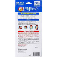 iiもの本舗 熱冷却シート 大人・子供兼用 4589596693569 1箱(16枚入)