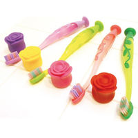 ユーカンパニー ピタットフロレスローズ歯ブラシ吸盤付 スウィートピンク UC14578 1本（直送品）