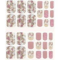 LYSD'OR セミキュアジェルネイル フット用ローズコンフィダンシエル31枚入 4570005521559 1箱(31枚入)（直送品）