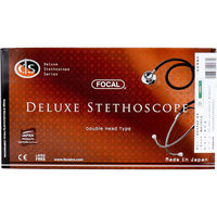 カネイシ FOCAL(フォーカル) ダブルヘッド聴診器 FC-202 グリーン GS1-128 1個（直送品）