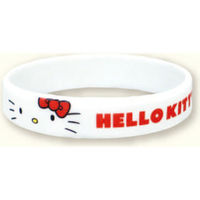 サンタン 虫よけリストバンド ハローキティ 子ども・大人兼用サイズ ホワイト 4525636225840 1個（直送品）
