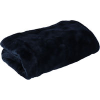 iiもの本舗 hokotto ふわふわマイクロファイバー ひざ掛け 約70×100cm NV 4589596694627 1個