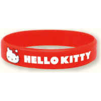 サンタン 虫よけリストバンド ハローキティ 子ども・大人兼用サイズ レッド 4525636225857 1個（直送品）