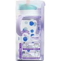 リッチェル アクリア おでかけごくごくマグ320 直飲みタイプ ライトブルー 41071 1個（直送品）