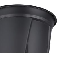 【園芸用品】アップルウェアー 根っこつよし 4号 ブラック 1個