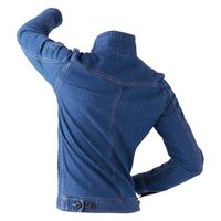 中国産業 HOP 9818-17-3L 長袖ブルゾンインディゴ3L #9818-17-3L 1着（直送品）