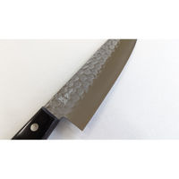 インテックカネキ 翁流 黒合板柄青紙鋼梨地砥包丁 三徳 刃渡165mm 113047 1本（直送品）