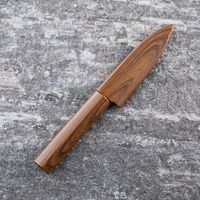 貝印 KHS サヤ付フルーツナイフ(木目調) DH7358 1本（直送品）