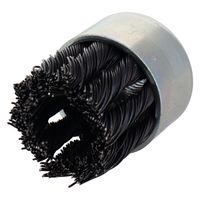 三共コーポレーション カップブラシ 鋼線ヒネリ 35mm KCB-35H 1個（直送品）