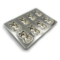 松永製作所 シルバー柴犬のわん吉天板8P MS203 1個（直送品）