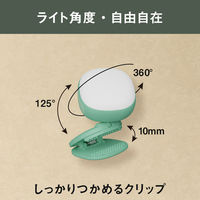 ムサシ 充電式 護衛さんライト ニュアンスグリーン WRC-13NG 1個