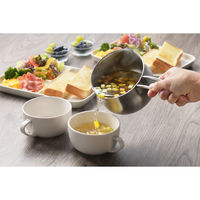 ヨシカワ ステンレス両口ミルクパン12cm(フタ付) YJ3674 1個（直送品）