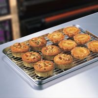 赤川器物製作所 18-8 ケーキバット アミ 18吋 77318 1個（直送品）