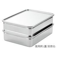 赤川器物製作所 18-8 サニタリー番重バット 特大・90 22707 1個