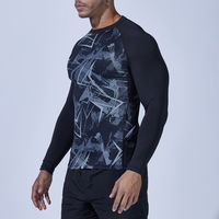 おたふく手袋 BT冷感・消臭パワーストレッチ 長袖クルーネックシャツ カモフラ×ブラック M JW-623 1枚（直送品）