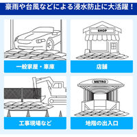 KAEI 吸水式簡易土のう a33180 1セット(10枚入)