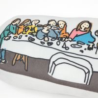 （世界の名作）クッション ラストサパー LAKOLE/ラコレ