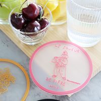 （世界の名作）PVCコースター2点セット 笛を吹く少年 LAKOLE/ラコレ