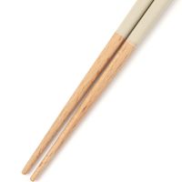 マット塗分け箸 アイボリー LAKOLE/ラコレ